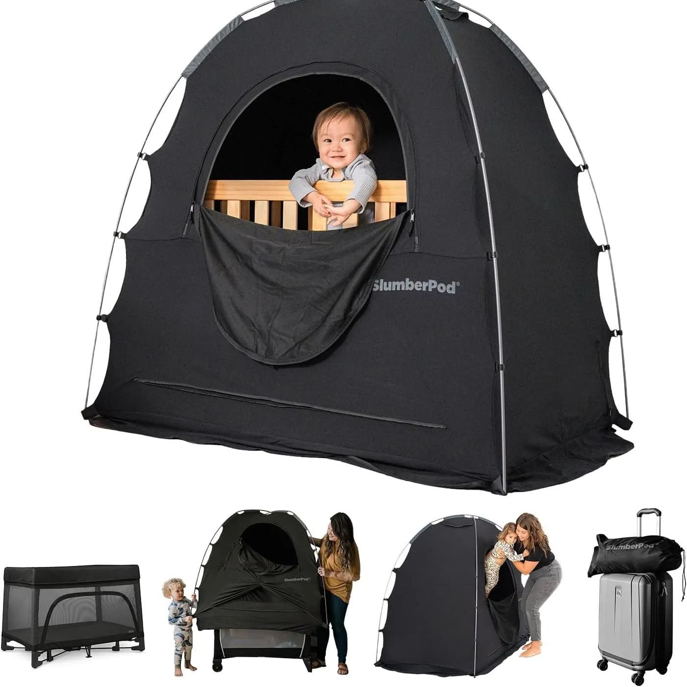 SlumberPod The Original Blackout Sleep Tent Travel Essential for Babies and Toddlers