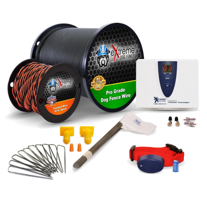 Extreme Dog Fence Underground Electric Dog Fence - PRO-Grade Fence Kit for Easy Setup
