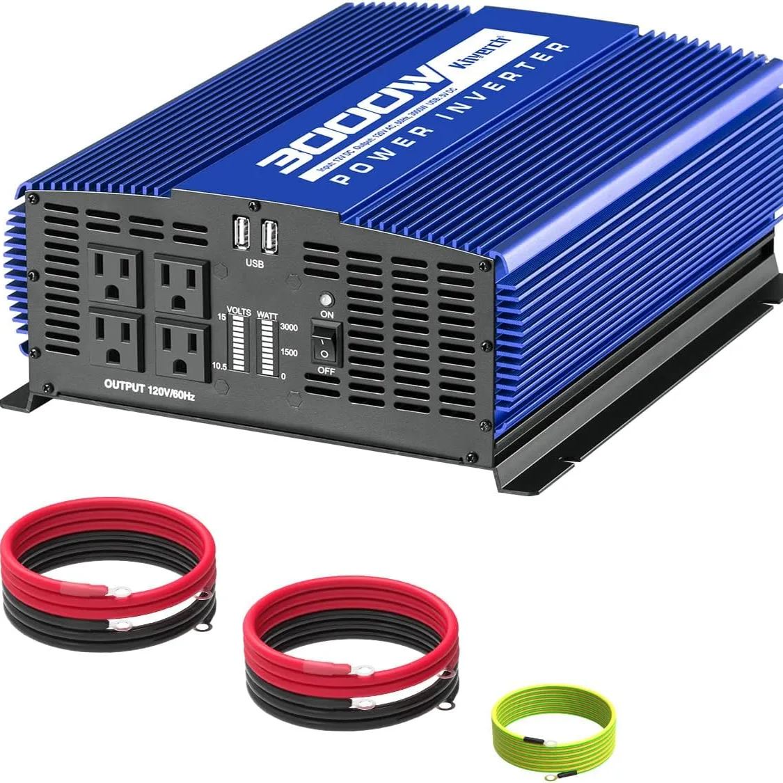 Kinverch 3000W Power Car Battery Inverter