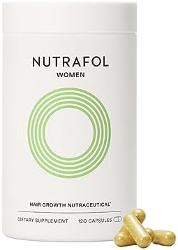 Nutrafol Women’s Hair Growth Supplements  Ages 18-44  Clinically Proven for Visibly Thicker and Stronger Hair  Dermatologist Recommended – 1 Month Supply