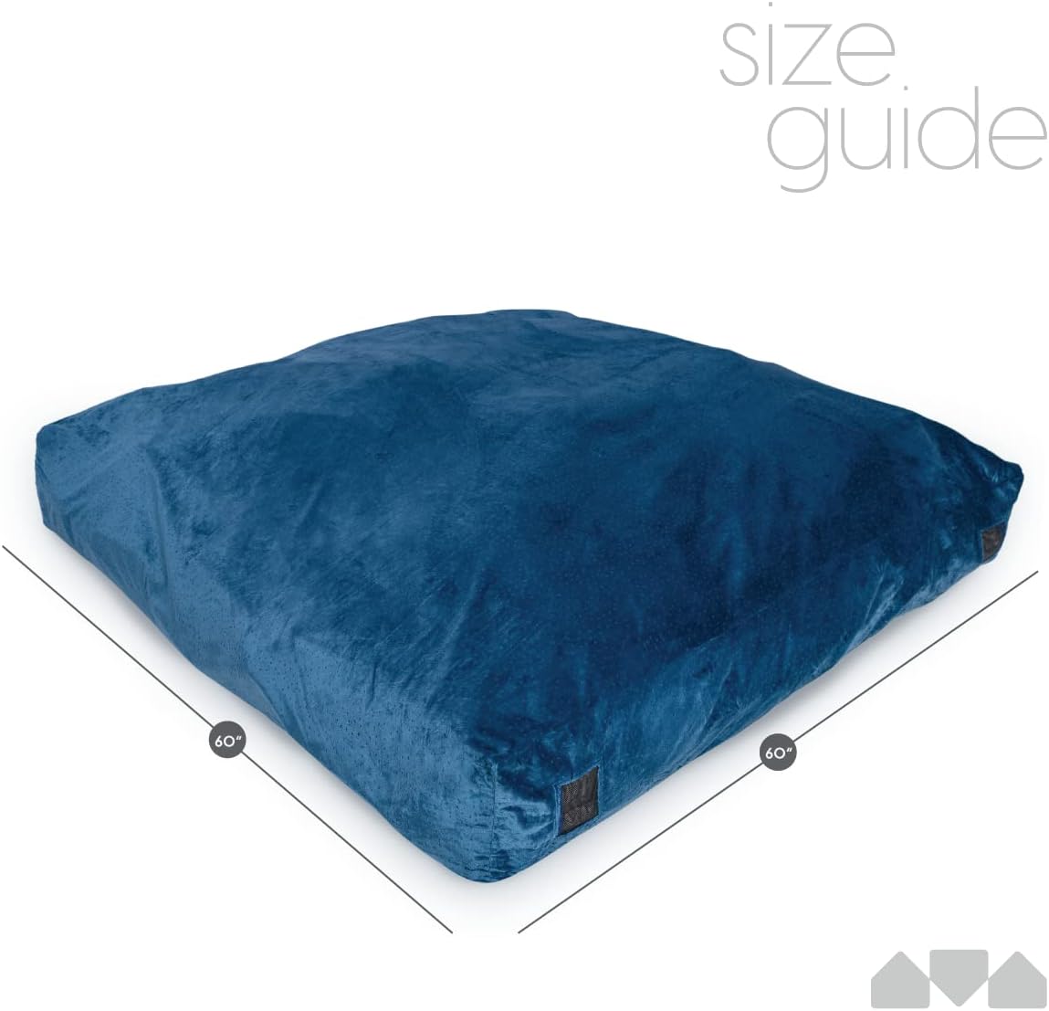 Milliard Crash Pad Sensory Pad with Foam Blocks with Washable Cover 5 x 5 feet