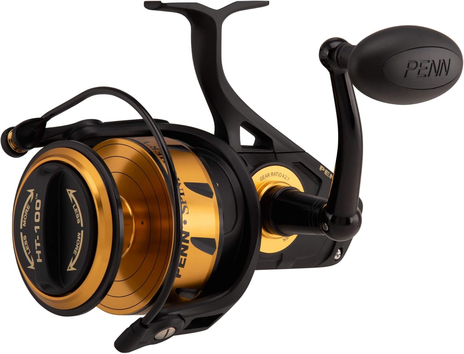 PENN Spinfisher VI Spinning Reel - PX5 Sealed body and spool design, CNC gear technology, full metal