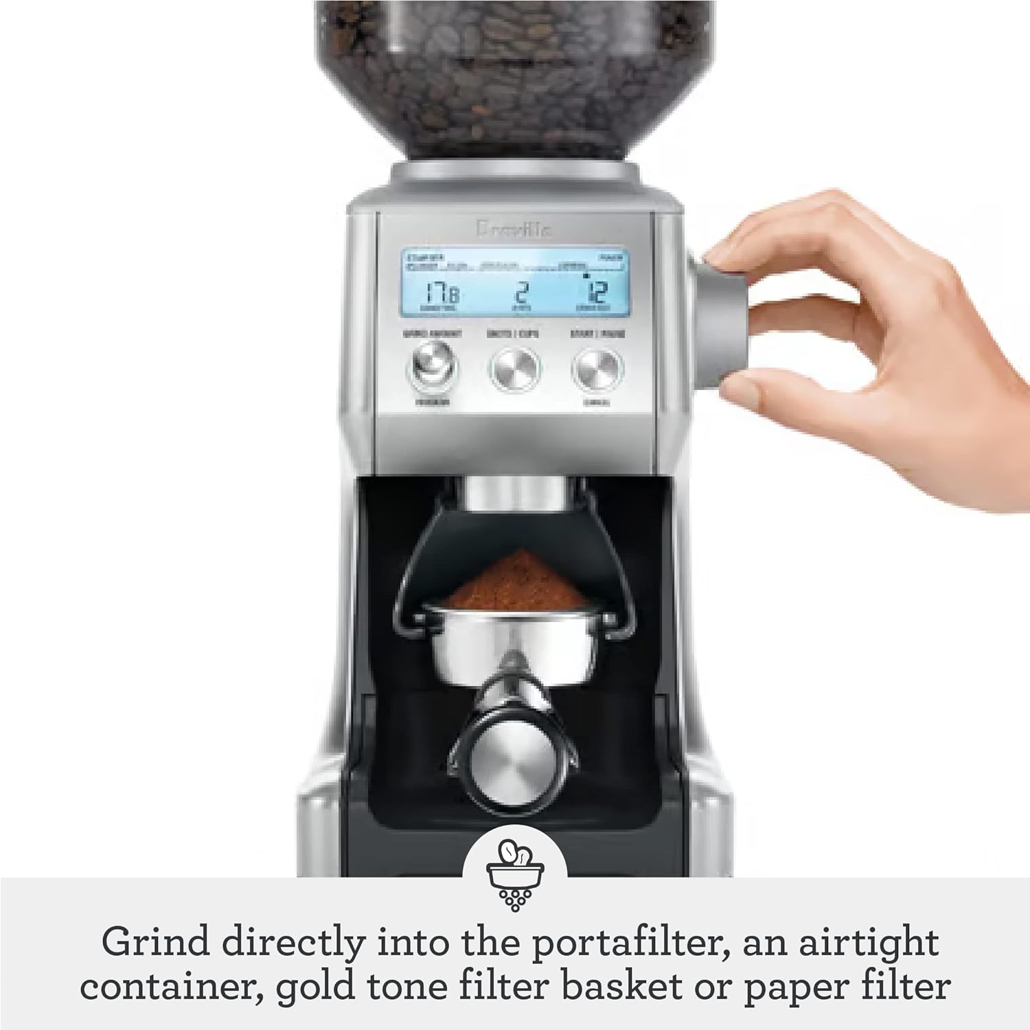 Breville Smart Grinder Pro Brushed Stainless Steel