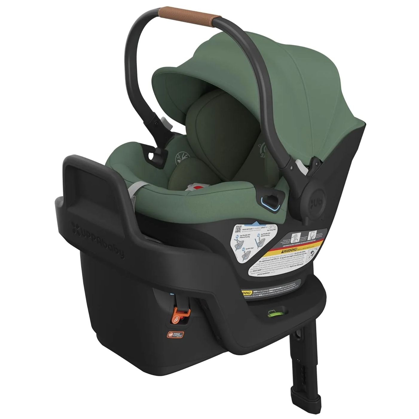 UPPAbaby Aria Lightweight Infant Car Seat for Easy Portability Base with Load Leg