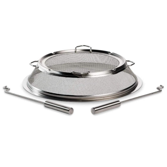 Solo Stove Bonfire Shield - Durable Stainless Steel Spark Protector Mesh Screen