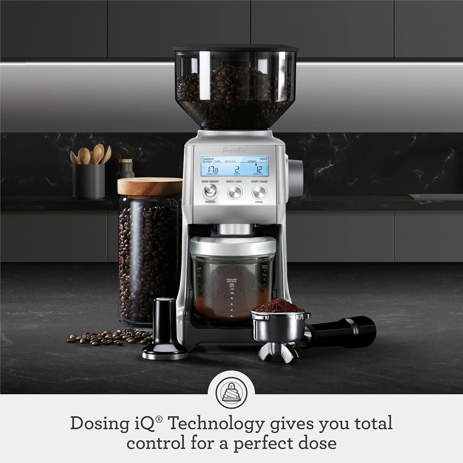 Breville Smart Grinder Pro Brushed Stainless Steel