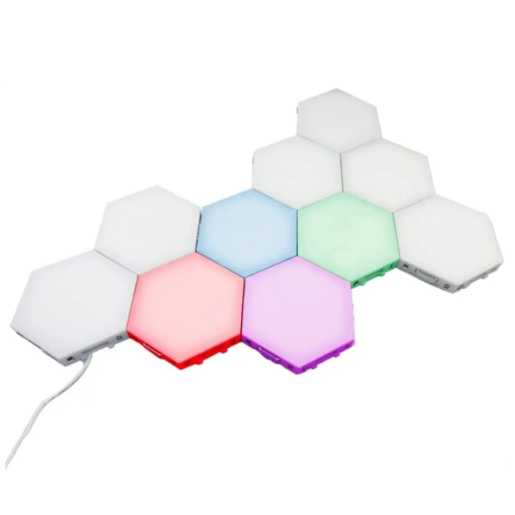 Bright Autism Tap Tap Led Lights (10 Pc) – Touch Sensitive Lights Visual Stimulation