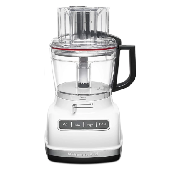 KitchenAid Precision Slicing System White Food Processor