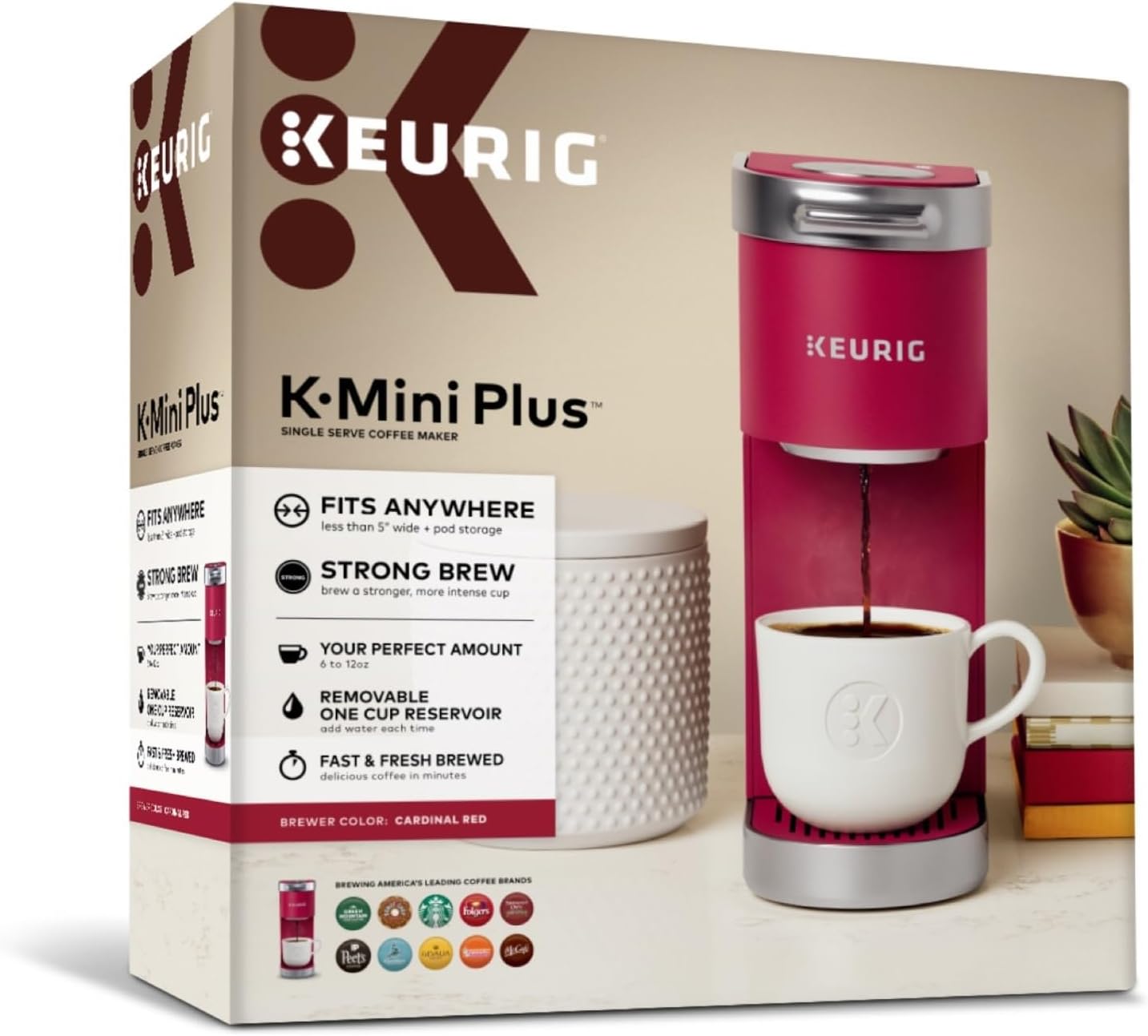 Keurig K-Mini Plus Single Serve K-Cup Pod Coffee Maker