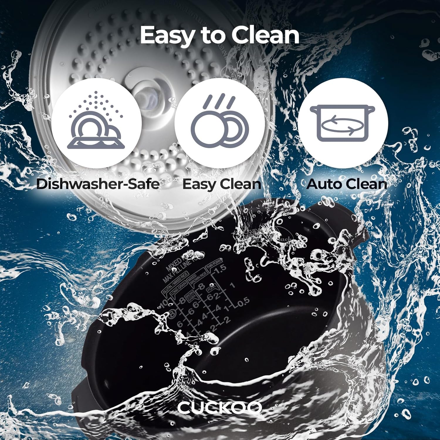 CUCKOO Non-stick Inner Pot Self-cleaning Heating Pressure Rice Cooker