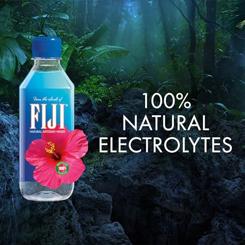 FIJI Natural Artesian Bottled Water 330 mL / 11.15 Fl Ounce (Pack of 36)
