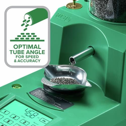 RCBS powder dispenser, Bluetooth compatible, 2000 capsules capacity, touch screen display