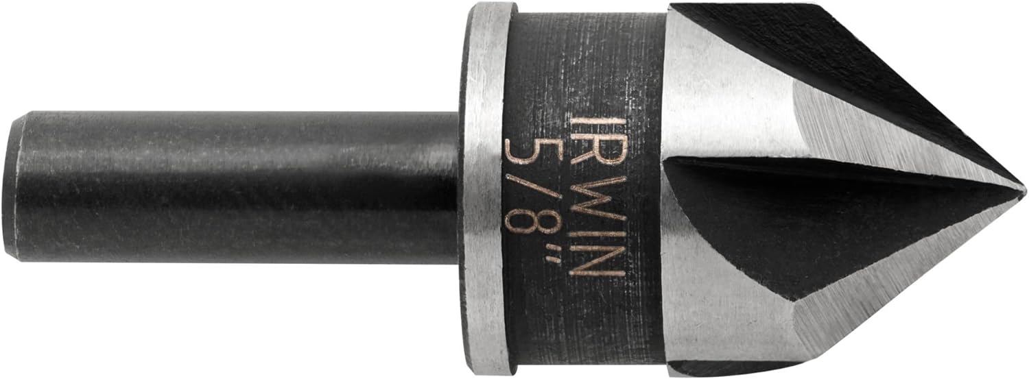 IRWIN Metal Countersink Drill Bit Set and Metal Index Drill Bit Set