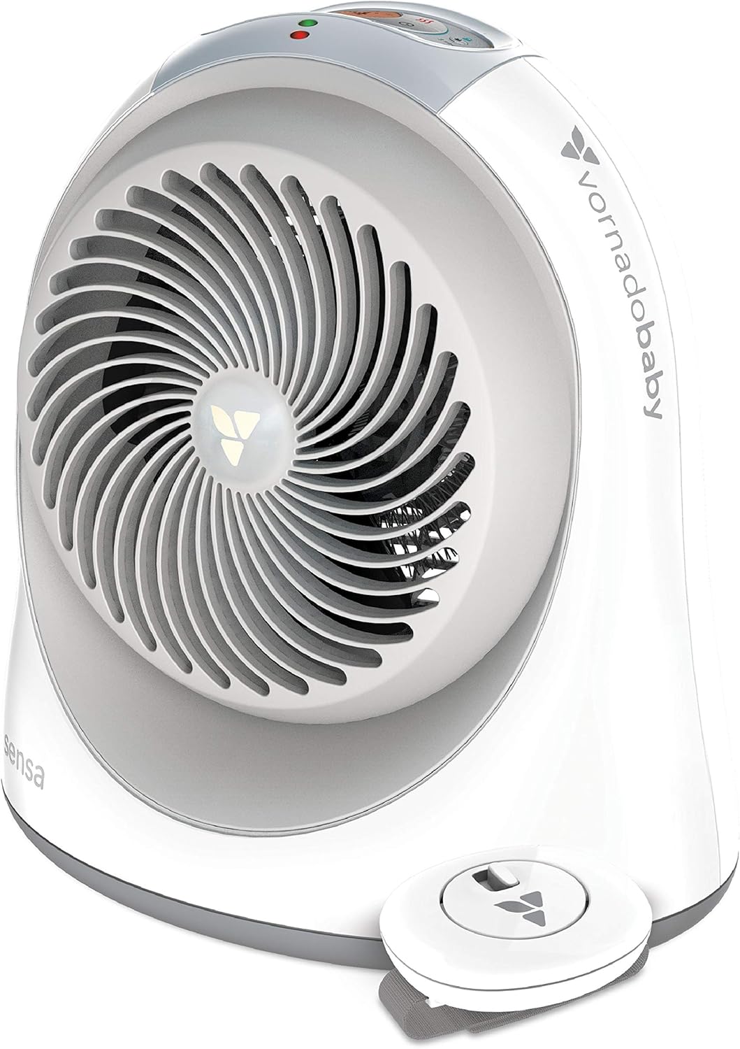 Vornadobaby Sensa Nursery Space Heater - 1200W with Adjustable Thermostat Electric Heater