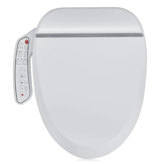 ZMJH Bidet Toilet Seat Elongated Smart Unlimited Warm Water Vortex Wash Electronic Heated
