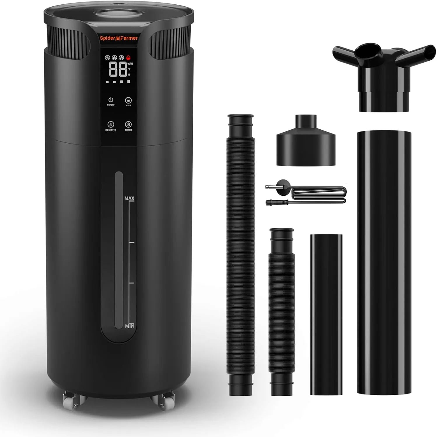 Spider Farmer Large Room Plants Indoor Cool Mist Home Humidifiers with Humidity Control 16L