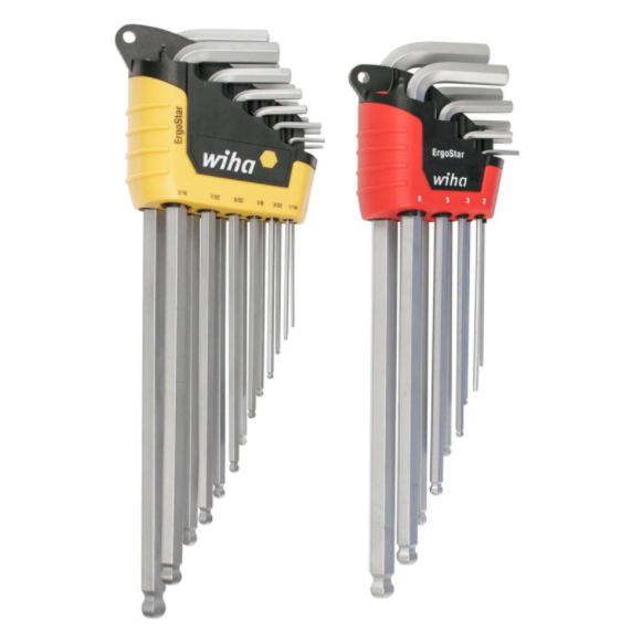 Wiha ErgoStar Ball End Hex L-Key - 22-Piece & KNIPEX Tools