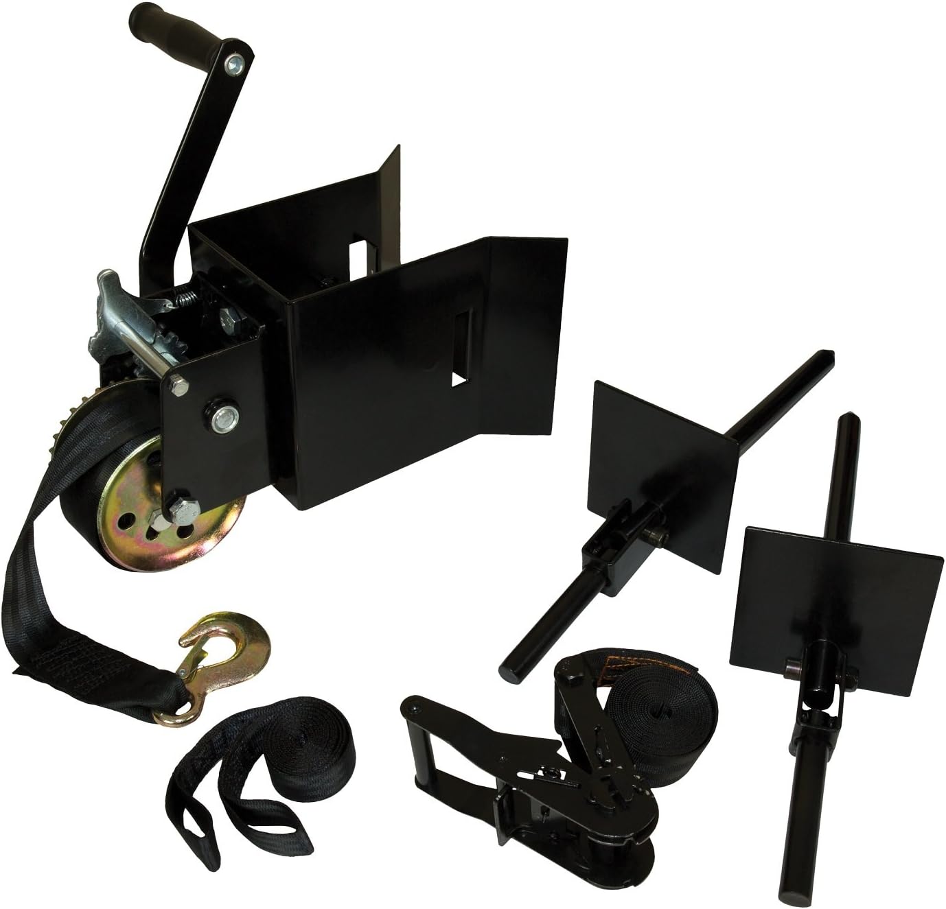 Muddy MIT-LS02 Hunting Ladder Stand Hoist Kit with 25-Foot Heavy-Duty Winch Strap for Easy Setup