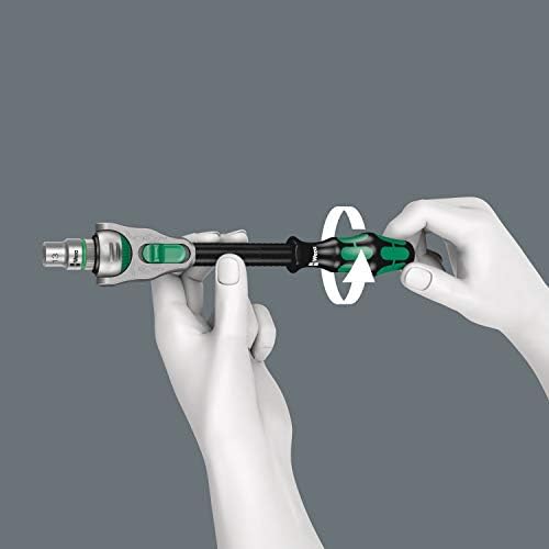 Wera 05004016001 8100 SA 6 Zyklop Metric Speed Ratchet Set  28 Piece  1/4′′ Drive