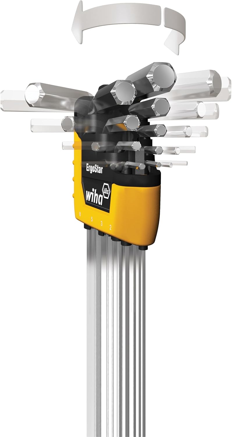 Wiha ErgoStar Ball End Hex L-Key - 22-Piece & KNIPEX Tools