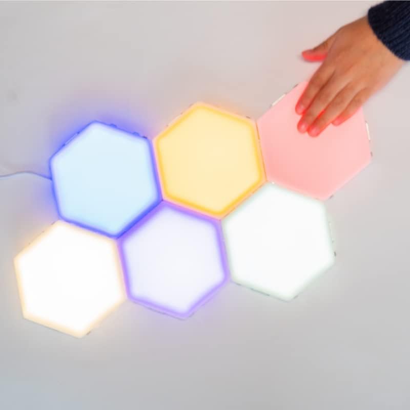 Bright Autism Tap Tap Led Lights (10 Pc) – Touch Sensitive Lights Visual Stimulation