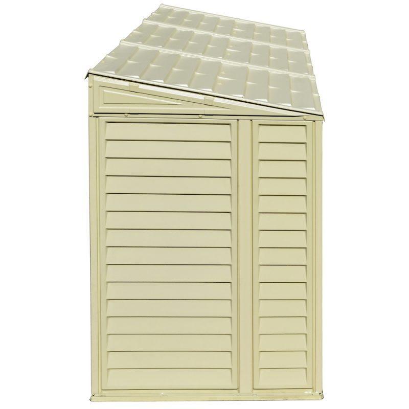 DuraMax 4’x8′ Stronglasting SideMate Vinyl Shed & Foundation