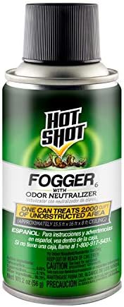 2026 Hot Shot Pest Control Fogger  Kills Roaches  Ants  Spiders & Other Insects On Contact  Controls Heavy Infestations Indoorsy  6-pack – 18-count