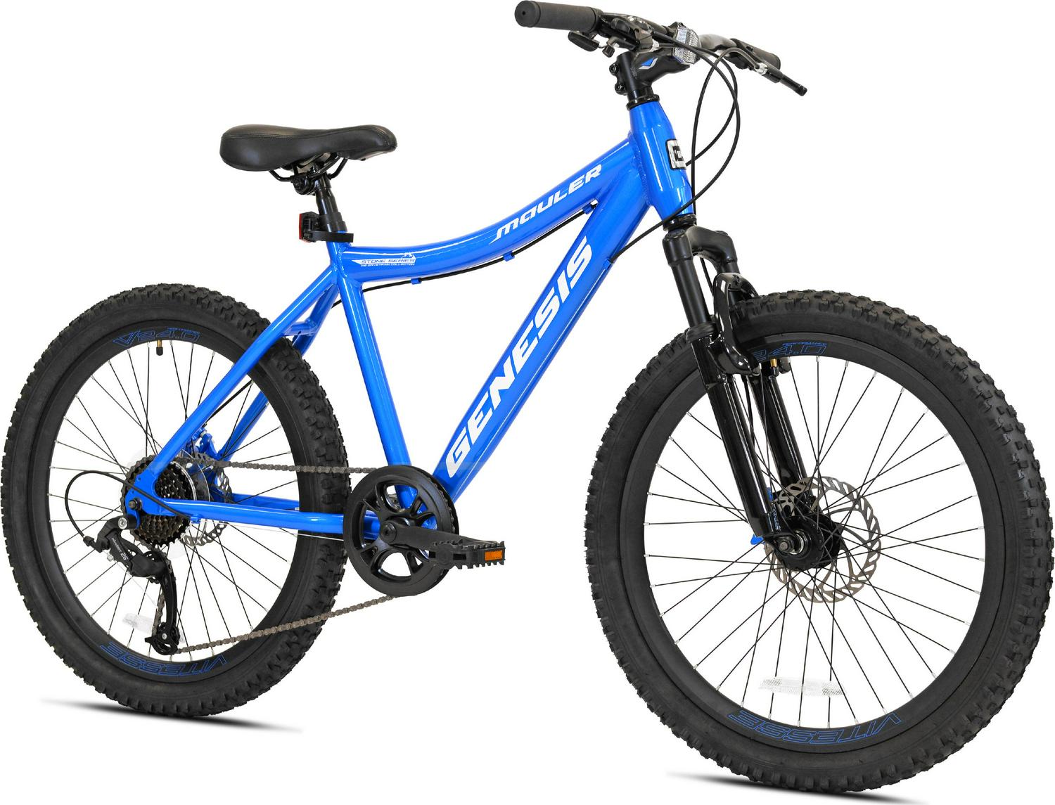 2026 Genesis 24 Mauler Boy’s Mountain Bike, Blue