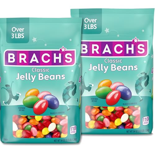 2026 Brach’s Classic Jelly Beans  Assorted Flavors  54 Ounce Bag (Pack of 2)