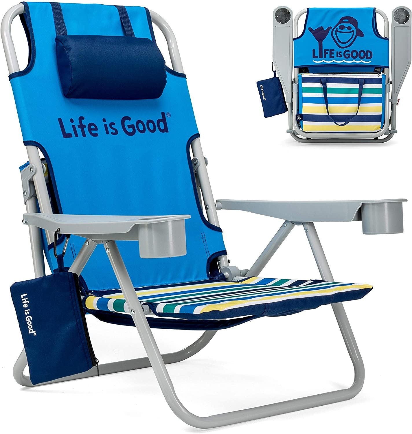 2026 ake Blue Beach Chair, Short