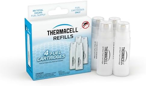 2026 Thermacell Mosquito Repellent Refills; Compatible with Any Fuel-Powered Thermacell Repeller; Highly Effective  Long Lasting  No Spray or Mess; 15 Foot Zone of Mosquito Protection