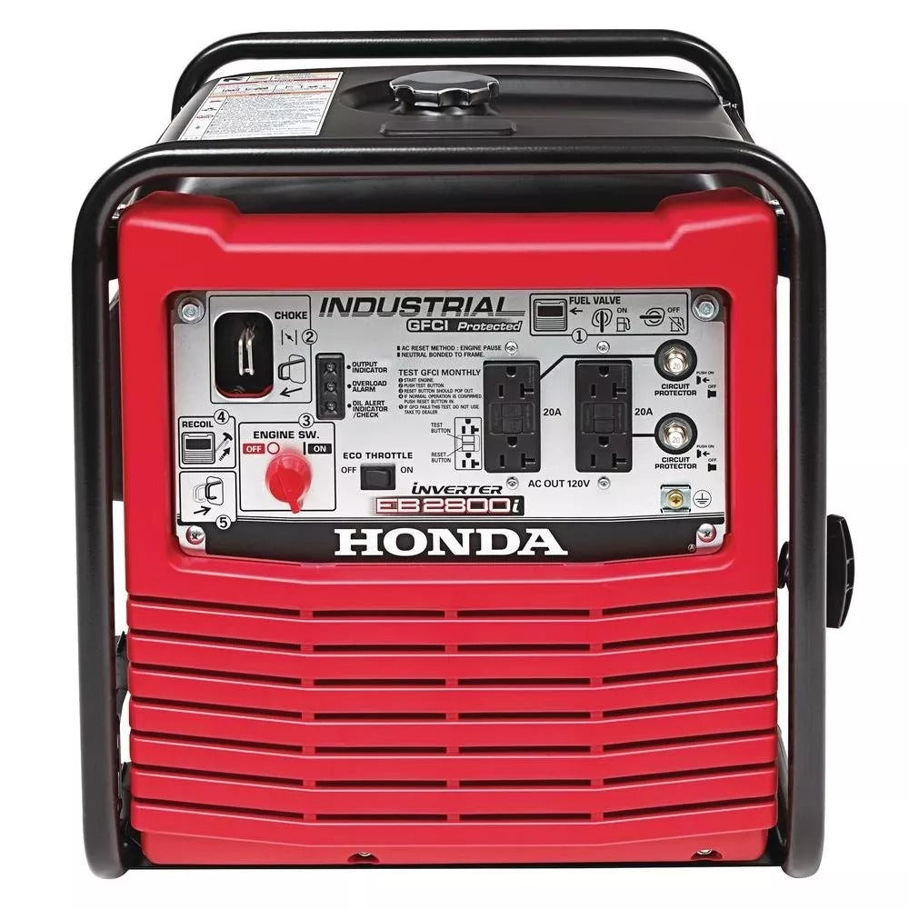 2.800-Watt Gasoline Powered Portable Industrial Inverter Generator