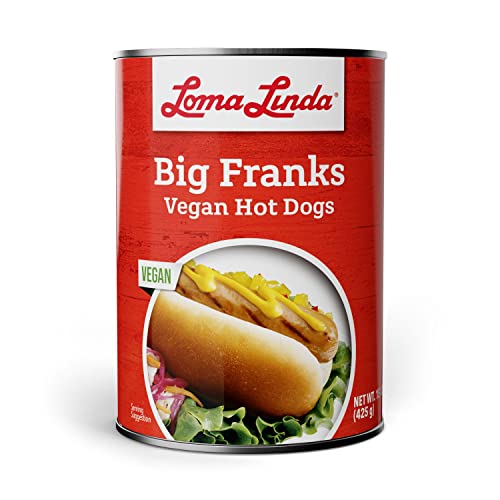 2026 Loma Linda Big Franks Variety Pack – 15 oz Cans (Pack of 12) – Plant-Based  Protein-Packed Vegan Franks – Delicious Meatless Alternative for Grilling  Cooking  and More!