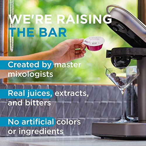 2026 Bartesian 16-Pack Long Island Iced Tea Mixer Capsules for Cocktail Machine – Home Bar Mixology Cocktails Mix Pod Capsule Set To Use With the Bartesian Cocktail Drink Maker Machine