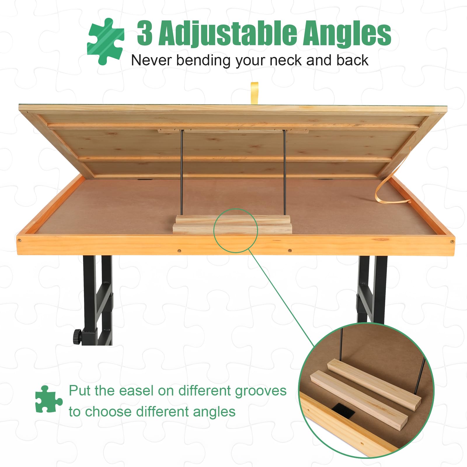 ALL4JIG Adjustable 3 Tilting Angle Portable Drawer