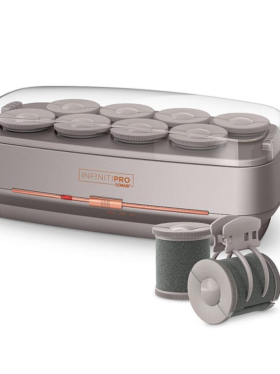 2026 Conair – Jumbo Ionic Setter with 8 Ceramic Rollers – Champagne
