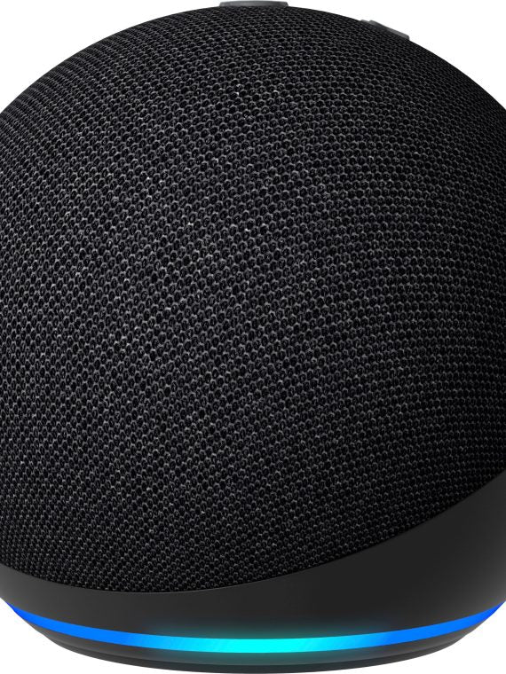 2026 Amazon – Echo Dot (5th Gen, 2022 Release) Smart Speaker with Alexa – Charcoal
