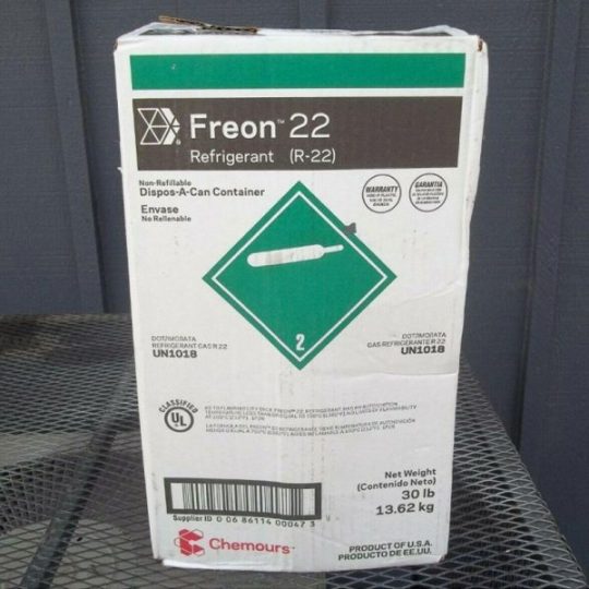 2026 R-22 Refrigerant 30lbs. New In Box / Sealed R22 30 Lb