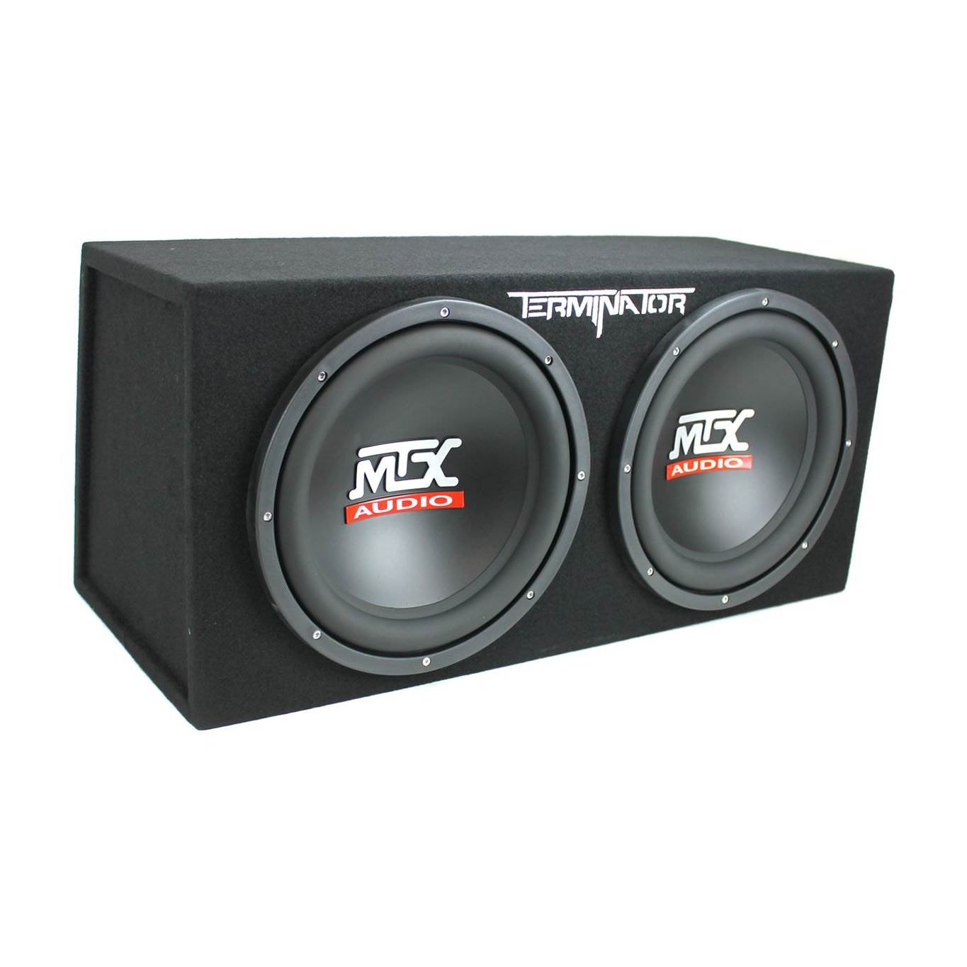 12′′ 1200W Dual Subwoofer Box with 1500W Monoblock Amplifier & 2-Farad Capacitor