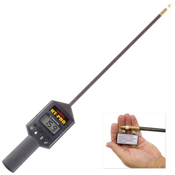 2026 AgraTronix 07120, HT-PRO Hay Moisture Tester with 20×22 Probe