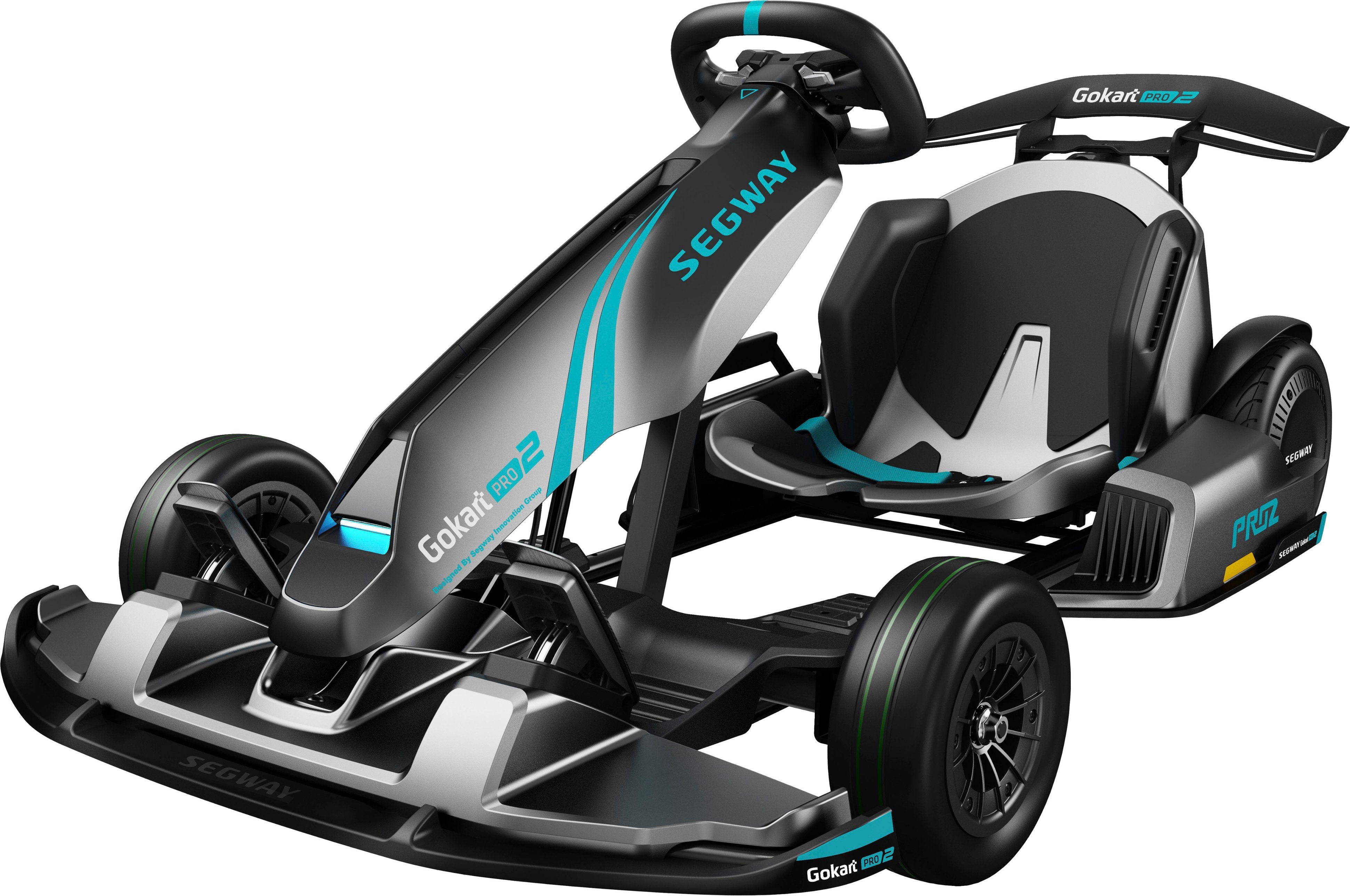 2026 Segway – Go Kart Pro 2 w/15.5 mi Max Operating Range & 26.7 mph Max Speed – Gray