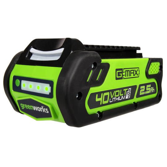2026 Greenworks 40V 2.5 Ah Lithium Ion Battery 2901319
