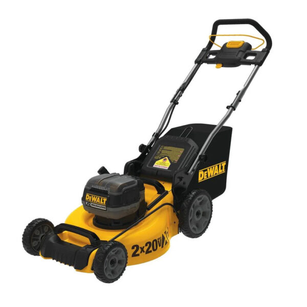 20 in. 20V MAX Lithium-Ion Cordless Walk Behind Push Lawn Mower with (2) 9.0Ah Batteries and (2) Chargers Included