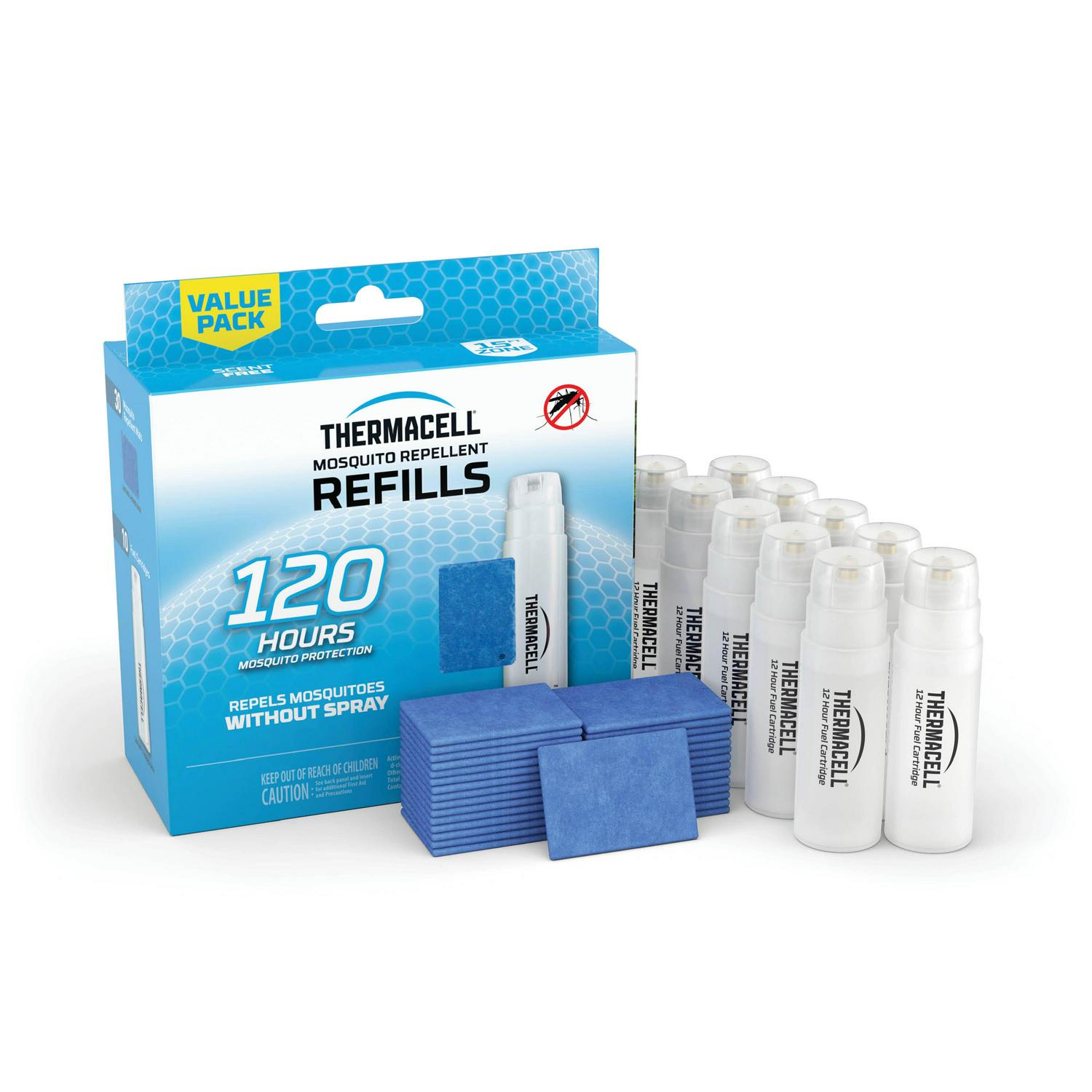 2026 Thermacell Mosquito Repellent Refills with 120-Hour Mosquito Protection, 10 Pack