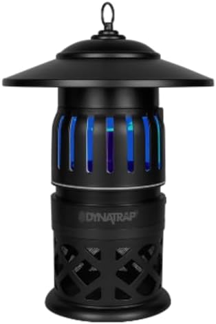 2026 DynaTrap DT1050-AZSR 1/2 Acre Mosquito  Beetle & Flying Insect Trap – Kills Mosquitoes  Flies  Wasps  Gnats  Beetles & Other Flying Insects – Bug Zapper Alternative – Black