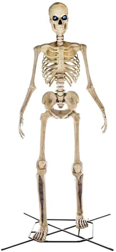 2026 Home Accents 12 ft. Giant-Sized Skeleton with LifeEyes NO250058