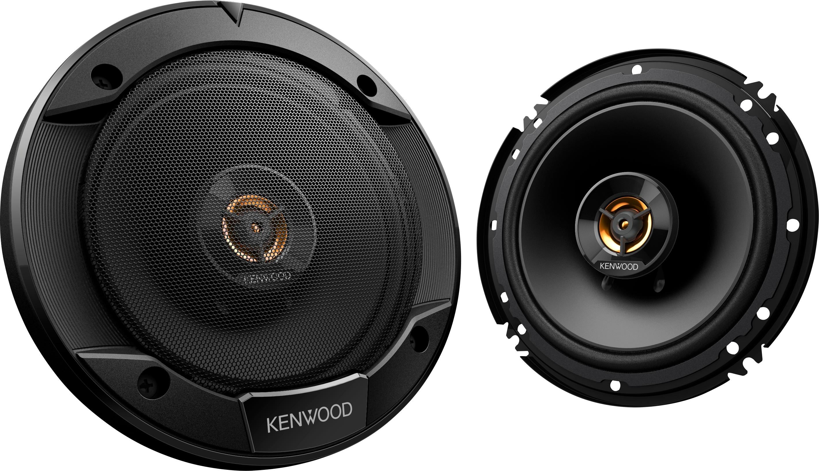 2026 Kenwood – Road Series 6-1/2′′ 2-Way Car Speakers with Cloth Cones (Pair) – Black