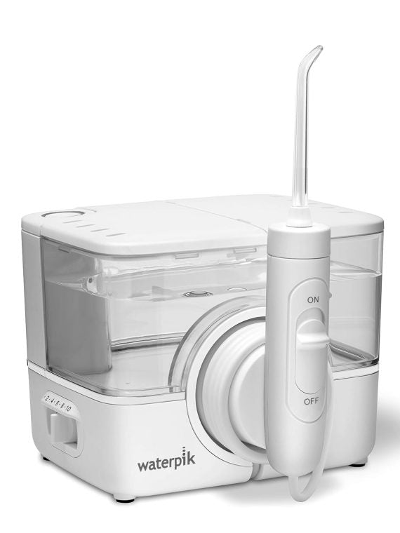 2026 Waterpik ION Professional Cordless Water Flosser Teeth Cleaner Rechargeable and Portable  White  1 Count