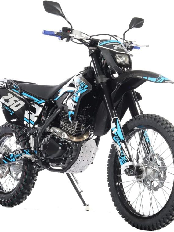 2026 X-PRO Templar X 250cc 6 Speed Dirt Bike with Zongshen Engine Pit Bike Gas Dirt Bikes