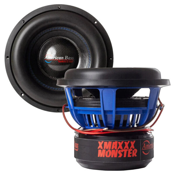 American Bass 12′′ Woofer 3500W RMS/7000W Max Dual 2 Ohm Voice Coils – 12XMAX